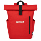 ESSCA Signature Rolltop Backpack – Red