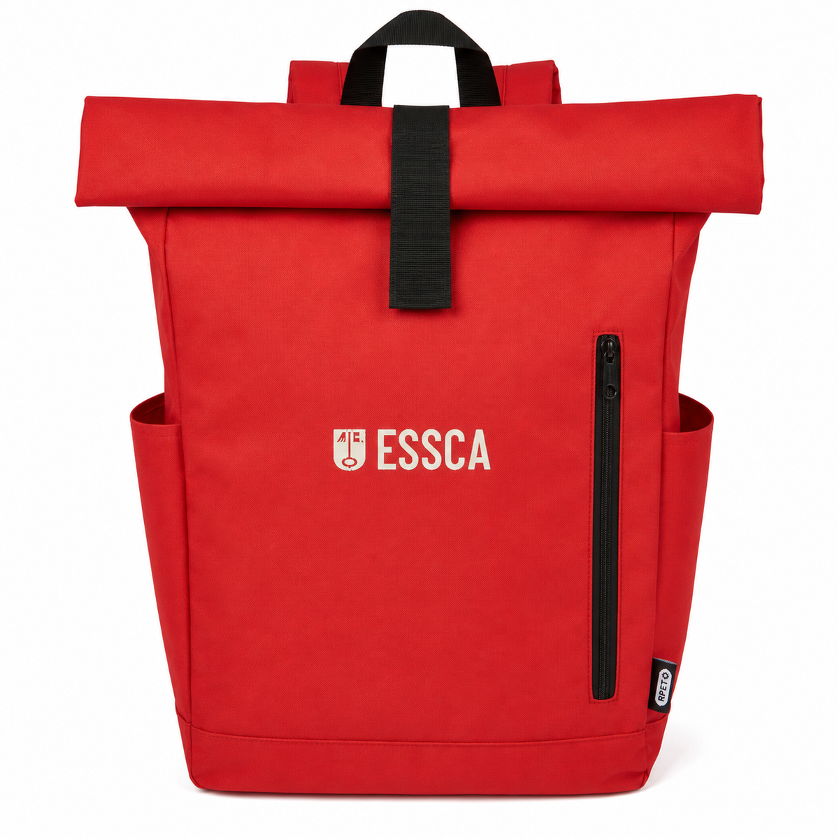 ESSCA Signature Rolltop Backpack – Red