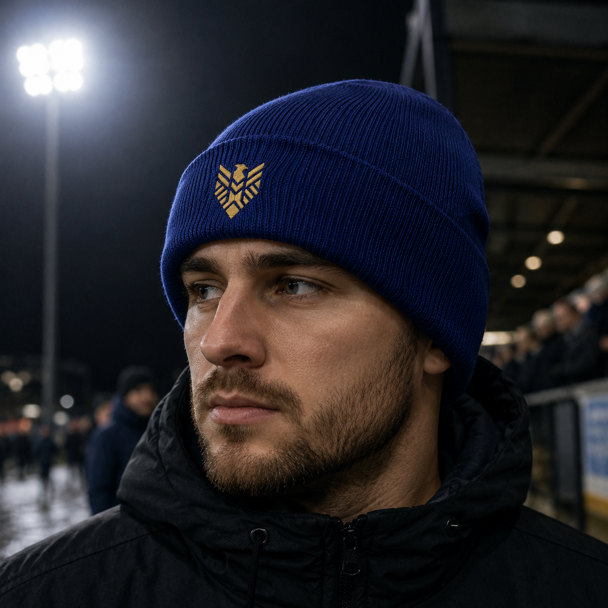 Knitted  Beanie – Matchday Blue