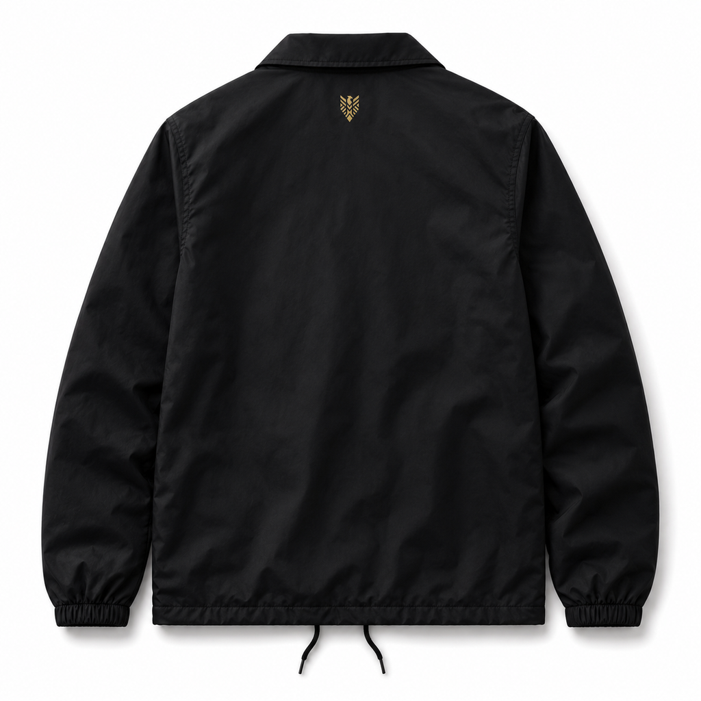 TFC Coach Jacket – Jet Black