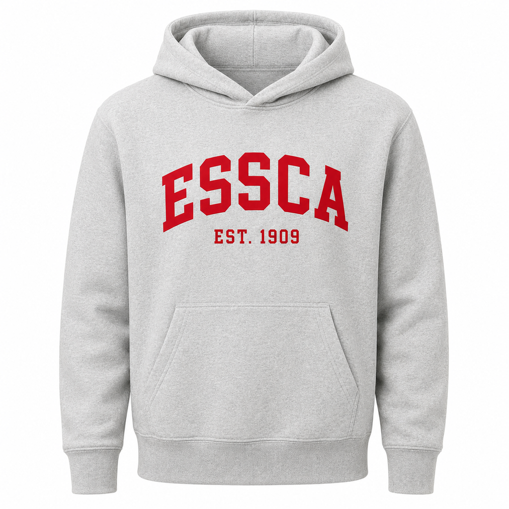 ESSCA Heritage 1909 Hoodie – Heather Grey
