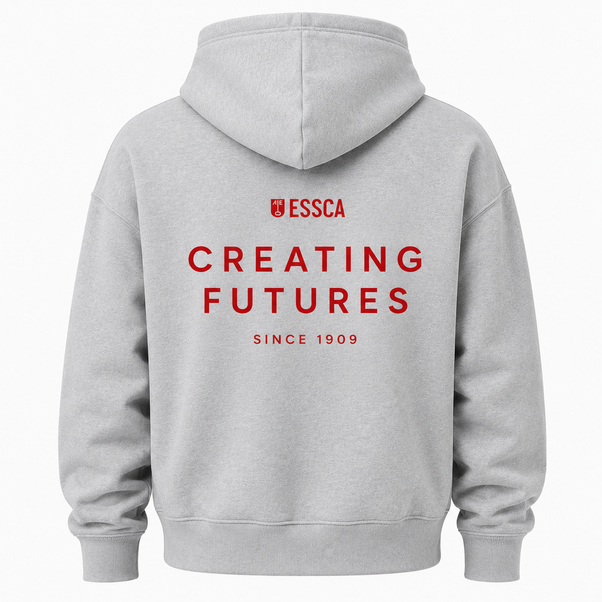 ESSCA Signature Hoodie – Heather grey