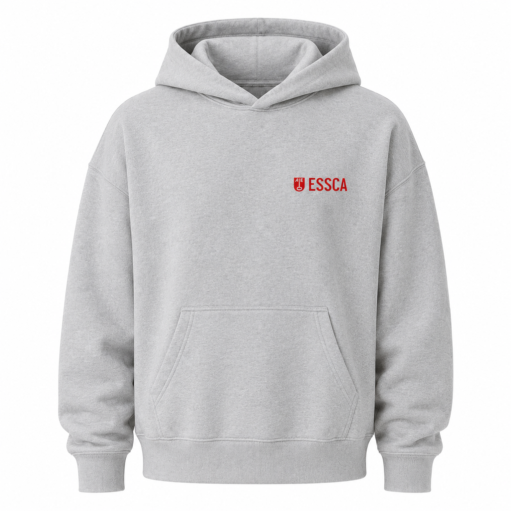 ESSCA Signature Hoodie – Heather grey