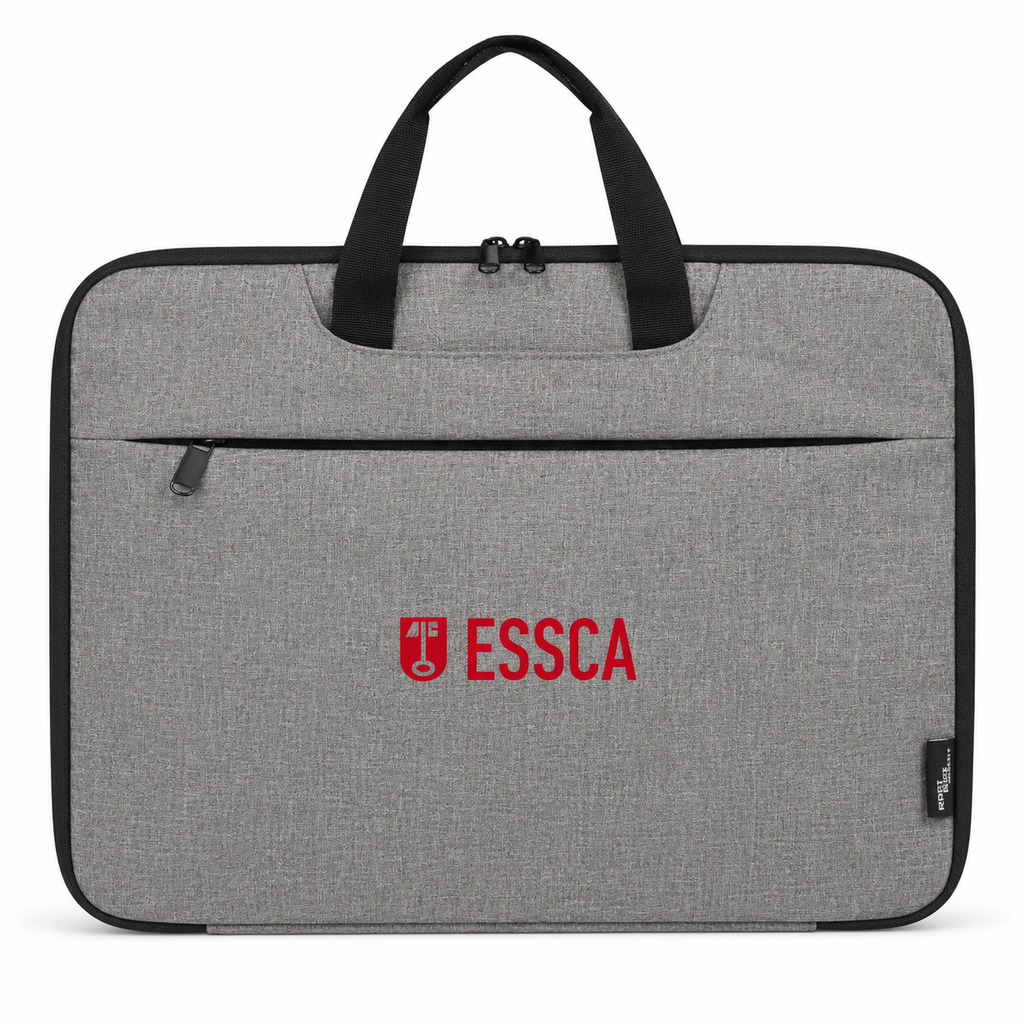 ESSCA Signature Laptop Case - Heather Grey