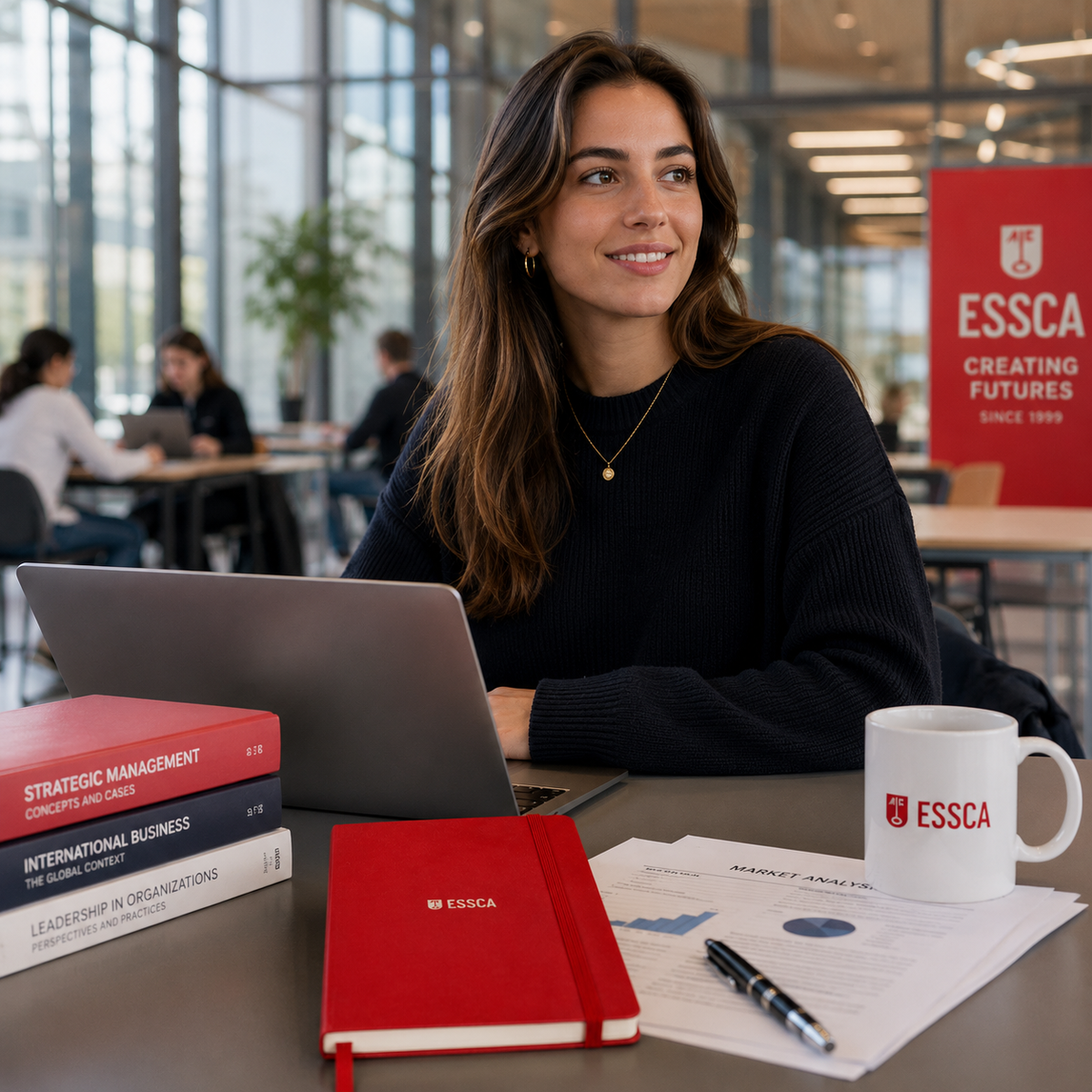 ESSCA Signature Notebook – Red