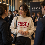 ESSCA Heritage 1909 Crewneck Sweater – Beige