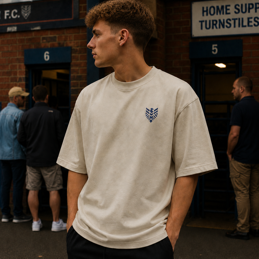 TFC Oversized T-Shirt – Beige