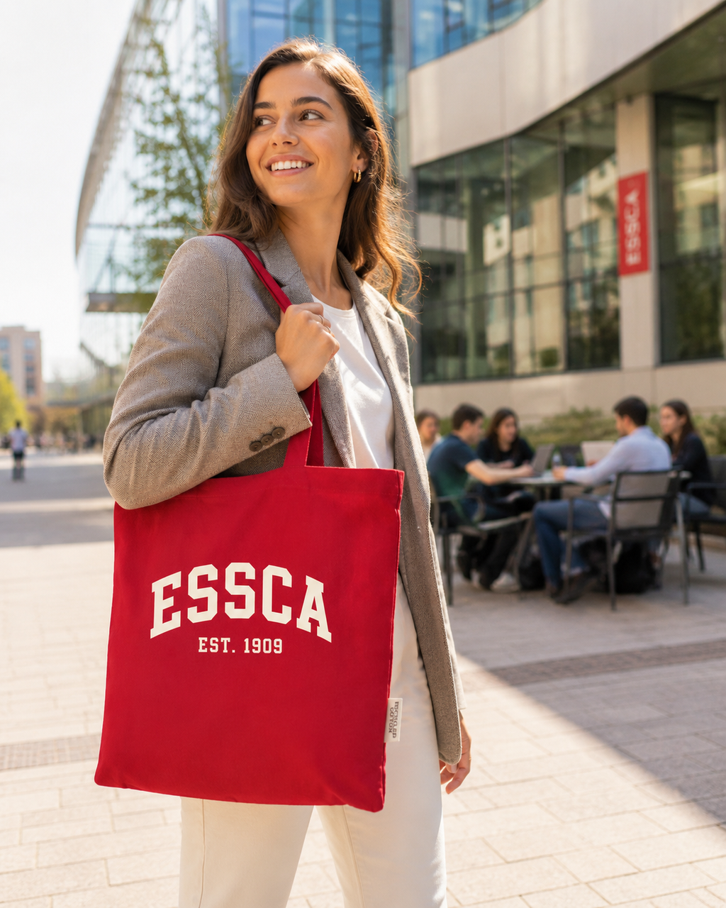 ESSCA Heritage Tote Bag – Red