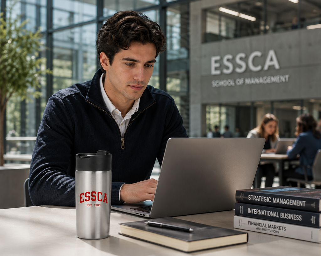 ESSCA Heritage Tumbler - Silver